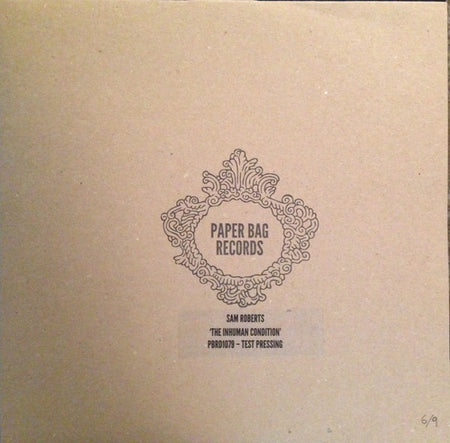 Sam Roberts - The Inhuman Condition Test Pressing - Locked Groove Records