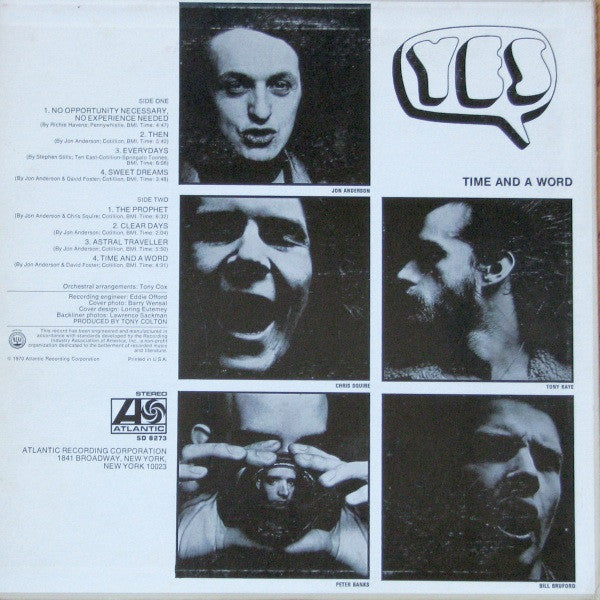 Yes - Time and a Word