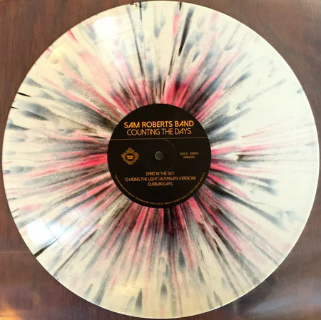 Sam Roberts Band - Counting The Days Red Splatter Limited - Locked Groove Records