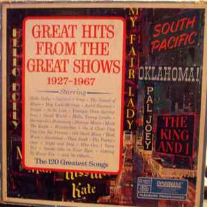 Great Hits From The Great Shows 1927-1967 Boxset - Locked Groove Records