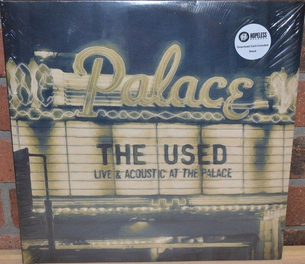 The Used ‎/ Live & Acoustic at the Palace - 2LP