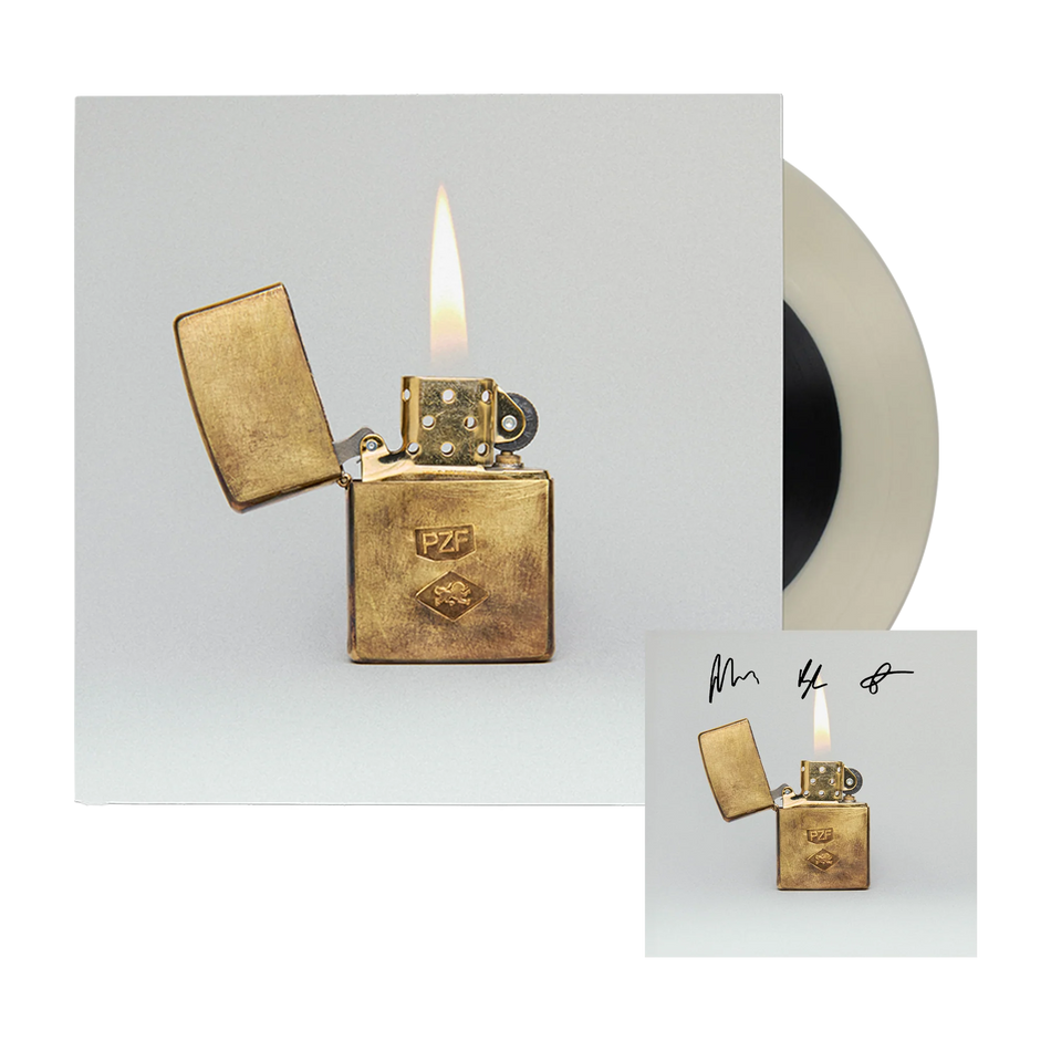 Mumford and Sons - Prizefighter 'Clover' Black on Clear Signed Vinyl